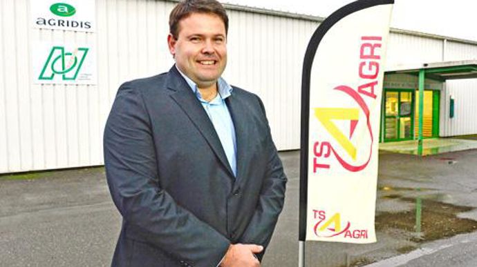 « Dans cet accord avec RAGT Plateau central, nous voulons notamment mieux gérer la proximité », explique Nicolas Molinero, DG de TS Agri. © L. LECARPENTIER « Dans cet accord avec RAGT Plateau central, nous voulons notamment mieux gérer la proximité », explique Nicolas Molinero, DG de TS Agri. © L. LECARPENTIER