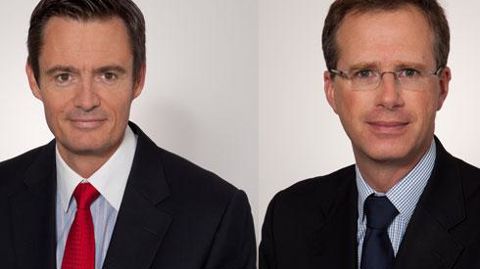 Sébastien Essioux (à gauche), 51 ans, et Stéphane Michel, 45 ans, ont rejoint le groupe céréalier Axéréal respectivement en 2012 et 2000. © AXEREAL Sébastien Essioux (à gauche), 51 ans, et Stéphane Michel, 45 ans, ont rejoint le groupe céréalier Axéréal respectivement en 2012 et 2000. © AXEREAL