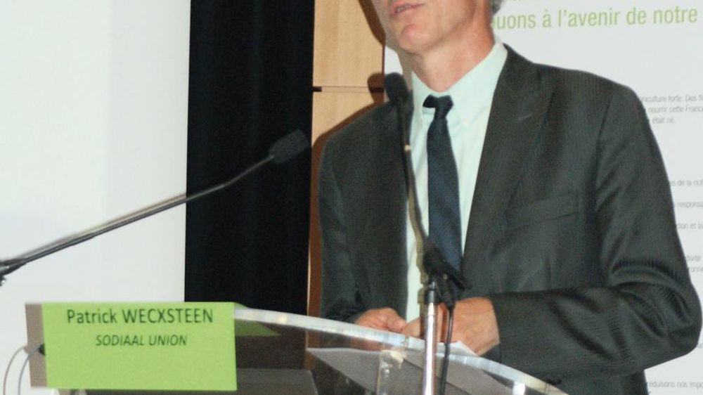 Patrick Wecxsteen, de Sodiaal Union, a rappelé que l'alimentation animale influence le profil nutritionnel du lait. Patrick Wecxsteen, de Sodiaal Union, a rappelé que l'alimentation animale influence le profil nutritionnel du lait.