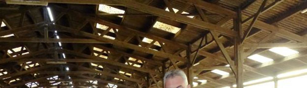 Aire paillée. La surface en céréales permet à Stéphane Richard de pailler l’aire de couchage à raison de 6 kg matin et soir. j.pezon