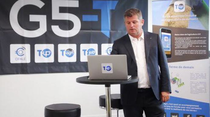 Pour Marcel Turbaux, président de G5-T et du négoce Turbo groupe, « il s'agit de mettre les agriculteurs sur un pied d'égalité ». Pour Marcel Turbaux, président de G5-T et du négoce Turbo groupe, « il s'agit de mettre les agriculteurs sur un pied d'égalité ».