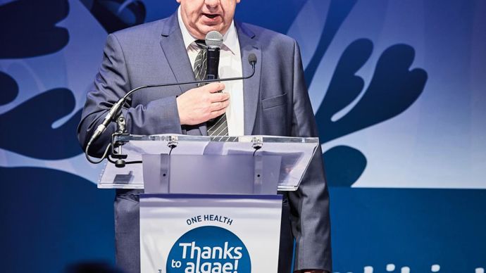 Hervé Balusson a créé Olmix sur l'idée que les algues apporteraient des réponses innovantes.L. RANNOU/OLMIX