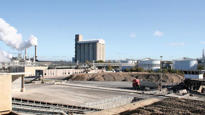 La sucrerie distillerie de Bazancourt (Marne) est l'un des trois sites qui pourrait être retenu pour la construction de cette nouvelle usine.B. CAILLIEZ