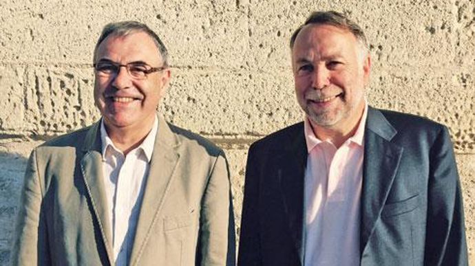 Jean-Guy Valette, à gauche, va transmettre sa fonction de directeur du Naca et de l'Asfona à François Gibon qui va en prendre officiellement le titre au 1er octobre 2017. Jean-Guy Valette, à gauche, va transmettre sa fonction de directeur du Naca et de l'Asfona à François Gibon qui va en prendre officiellement le titre au 1er octobre 2017.