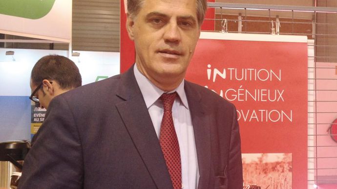 Tristan d'Hérouville dirige Inzo°, firme services qui emploie 265 personnes et réalise 165 M€ de CA avec les filiales. H. LAURANDEL