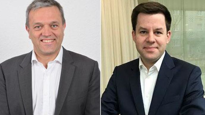 Régis Fournier (à g.) prend la tête de cette nouvelle branche et laisse la direction de Mas Seeds à Jacques Groison.