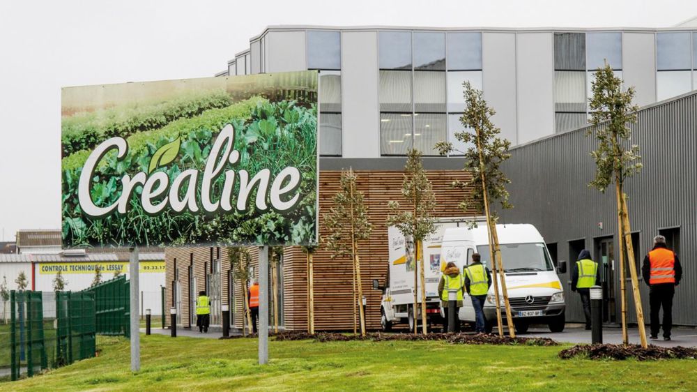       L'entreprise Créaline (fabricant de purées et soupes fraîches) a triplé ses capacités entre 2017 et 2018, mais la direction songe déjà à construire une nouvelle usine.
A. DUFUMIER