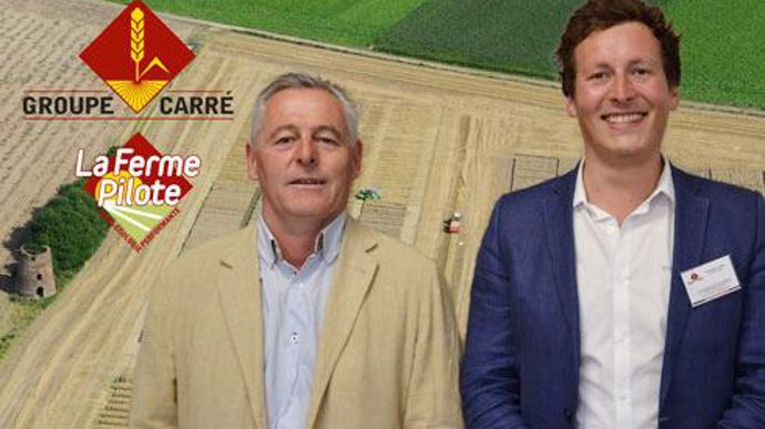 Frédéric Carré, PDG du Groupe Carré et son fils, Maximilien, à qui il vient de confier la direction générale déléguée. © Blandine Cailliez Frédéric Carré, PDG du Groupe Carré et son fils, Maximilien, à qui il vient de confier la direction générale déléguée. © Blandine Cailliez