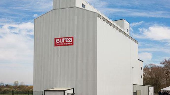 Le silo de Savigneux dispose de 14 cellules pour une capacité de stockage de 10 300 t.