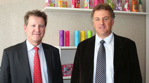 Olivier de Bohan, président du la coopérative Cristal Union, et Alain Commissaire, directeur général, annoncent « s'engager dès à présent dans un processus de recherche de repreneurs et de solutions alternatives pour les sites de Bourdon et Toury ». © B. CAILLIEZ