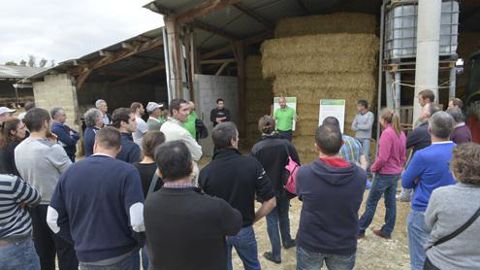 La première édition de Terres de Progrès d'Euralis a réuni quatre-vingt-dix adhérents et clients dans les Landes, sur le thème de l'élevage. © OLIVIER ROBINET La première édition de Terres de Progrès d'Euralis a réuni quatre-vingt-dix adhérents et clients dans les Landes, sur le thème de l'élevage. © OLIVIER ROBINET