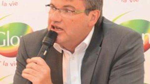 Eric Philippe, DG de Glon Sanders, lors du Space 2013.Y. BOLOH
