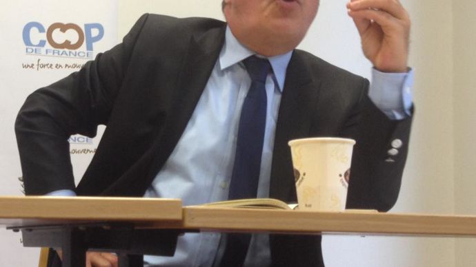 Philippe Mangin, président de Coop de France : « Nos entreprises doivent retrouver du souffle. »C. QUEHEILLE