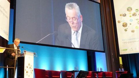 Frédéric Carré, président de la FC2A, a resouligné l'enjeu de la professionnalisation pour attirer les talents et faire entendre la voix des entreprises du commerce agricole et agroalimentaire. © H. LAURANDEL Frédéric Carré, président de la FC2A, a resouligné l'enjeu de la professionnalisation pour attirer les talents et faire entendre la voix des entreprises du commerce agricole et agroalimentaire. © H. LAURANDEL