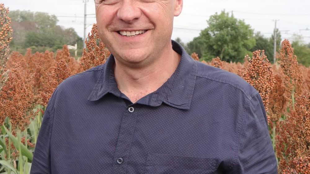 Denis Villenave, directeur de Semences de Provence.J. FERREYROLLE