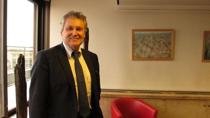 « L'effectif de 216 coopératives sociétaires devrait évoluer en 2016 avec la venue des coops vitivinicoles », avance Thierry Blandinières, DG d'InVivo.H. LAURANDEL