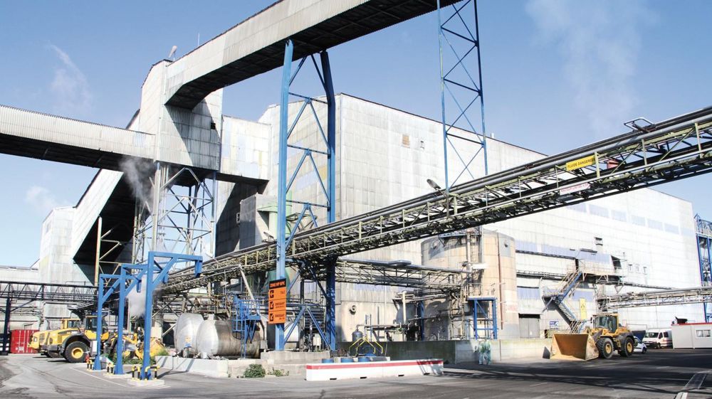 L'atelier NPK de l'usine Yara, de Montoir-de-Bretagne (Loire-Atlantique), a une capacité de production de 400 000 t/an.YARA