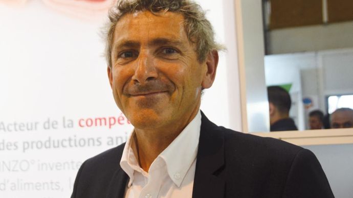Christophe Ollivier, directeur d'Inzo°, lors du dernier Space à Rennes.Y. BOLOH