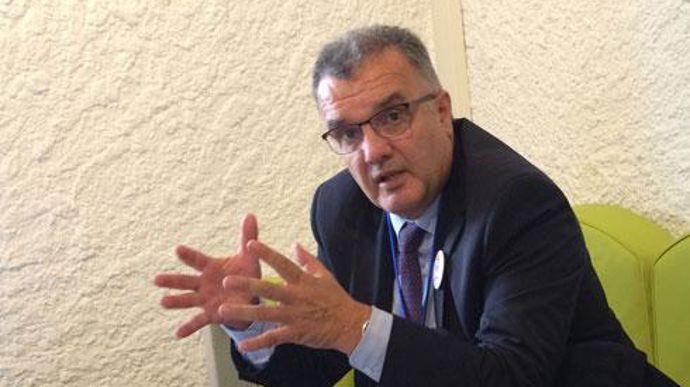 « Dans une coopérative, gagner du pouvoir économique est une conquête collective et la gouvernance par les agriculteurs en est garante », avance Michel Prugue, président de Coop de France. © H. LAURANDEL « Dans une coopérative, gagner du pouvoir économique est une conquête collective et la gouvernance par les agriculteurs en est garante », avance Michel Prugue, président de Coop de France. © H. LAURANDEL