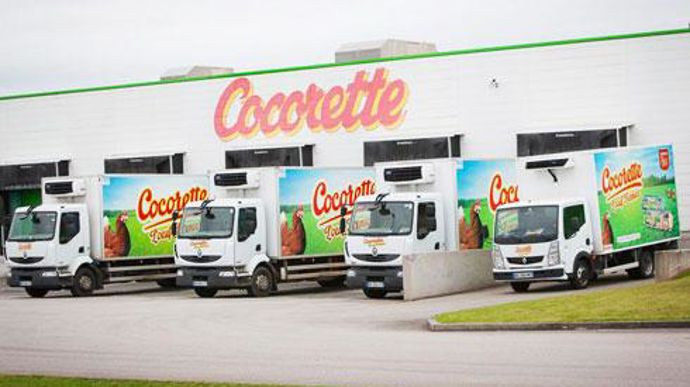Cocorette, de Sainte-Catherine-les-Arras dans le Pas-de-Calais, valorise les oeufs fermiers, plein air et bio, produits par 300 exploitations installées près de ses cinq centres de conditionnement en France.
