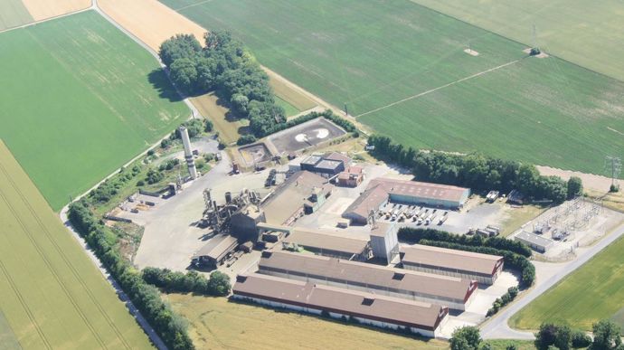 APM Déshy dispose de quatre sites industriels de déshydratation à Aulnay-aux-Planches (photo), Anglure, Pleurs et Montépreux, tous situés dans la Marne.