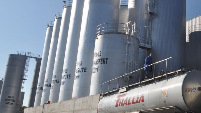 En 2012, l'usine de biodiesel a tourné au maximum et valorisé près de 237 000 t d'oléagineux produits localement, 5 000 t de plus qu'en 2011. Un bon résultat vu le contexte. A. RICHARD