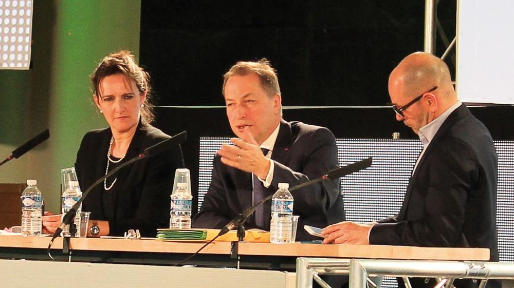 Christian Pèes, président d'Euralis, n'a pas caché que la situation allait être compliquée pour la filière palmipèdes gras qui va devoir investir dans la biosécurité.EURALIS