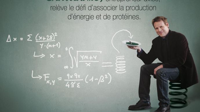 Cap Seine a fait appel à de jeunes adhérents issus de la formation Atout Jeunes pour les visuels. Les agriculteurs sont la cible prioritaire de cette campagne.