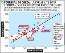 Les craintes envers une complémentation 100 % tourteau de colza sont battues en brèche dans de nombreux cas. Témoin, les observations faites dans la Haute-Marne, département pionnier dans l'utilisation de cette source azotée.© SÉBASTIEN CHAMPION Les craintes envers une complémentation 100 % tourteau de colza sont battues en brèche dans de nombreux cas. Témoin, les observations faites dans la Haute-Marne, département pionnier dans l'utilisation de cette source azotée.© SÉBASTIEN CHAMPION