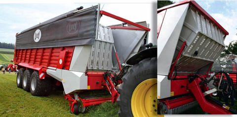 Les Tigo XR présentent une paroi frontale mobile, qui offre un volume supplémentaire et participe à un meilleur déchargement.