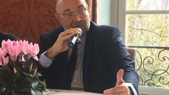 Pour le ministre de l'Agriculture, sur le sujet de la séparation du conseil et de la vente, « il n'y a pas de calendrier précis ». © M. COISNE Pour le ministre de l'Agriculture, sur le sujet de la séparation du conseil et de la vente, « il n'y a pas de calendrier précis ». © M. COISNE