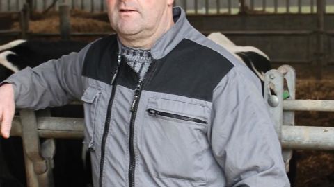 Patrick Albert, du Gaec Bargigann.© DENIS LEHÉ