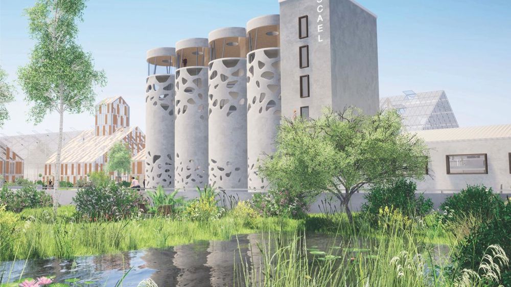 La coopérative porte le projet original « Olis » pour donner une seconde vie à un de ses silos.BOIRARD