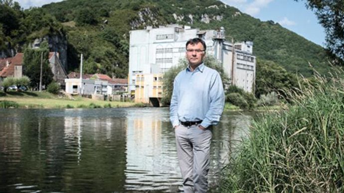 Philippe Chays, DG de Chays frères, dans le doubs. © R. HELLE  Philippe Chays, DG de Chays frères, dans le doubs. © R. HELLE 