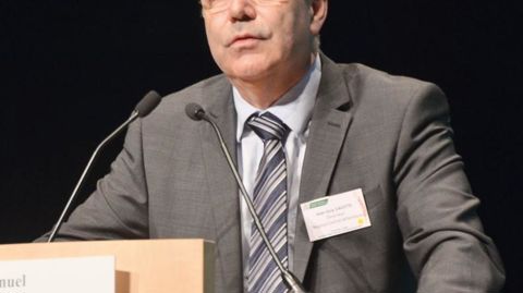 Jean-Guy Valette, le directeur, a rappelé que le négoce avait été un acteur économique à part entière dans la mise en oeuvre des politiques publiques.A. RICHARD Jean-Guy Valette, le directeur, a rappelé que le négoce avait été un acteur économique à part entière dans la mise en oeuvre des politiques publiques.A. RICHARD