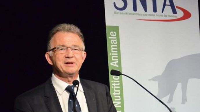 Alain Guillaume, présidence du Snia, lors de l'AG du syndicat le 23 mai.Y. BOLOH