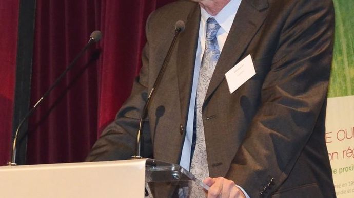 Jean-Yves Moisdon, président de Négoce Ouest : « Les problèmes de gestion ne sont pas seulement financiers, mais aussi humains. »J.-C. BALLANDONNE