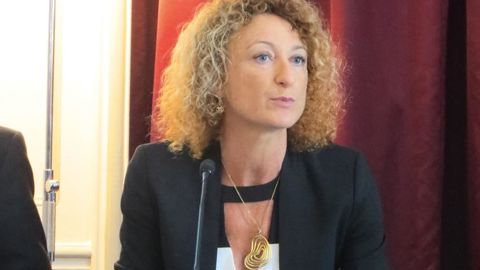 Catherine Lamboley, présidente de Monsanto SAS, a évoqué les 500 M€ d'investissements en semences sur le vieux continent.M. COISNE