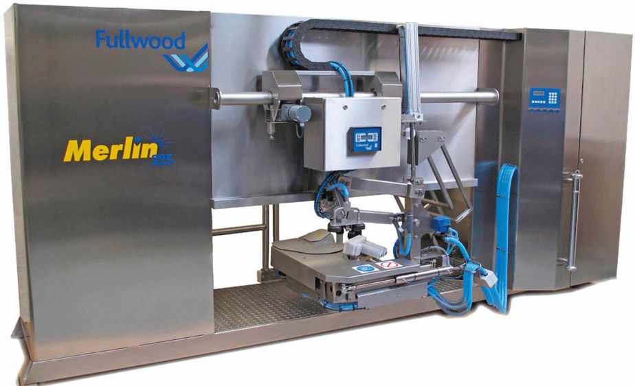 L'analyseur de lait Mini-Lab sera intégré au robot Merlin pour la mesure en temps réel du TB, TP et lactose, des cellules et la recherche de sang dans le lait.