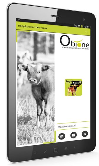 L'application Réhyd Notes permet de calculer et de corriger précisément la déshydratation. Bilan Lait évalue le montant des pertes liées aux maladies. 