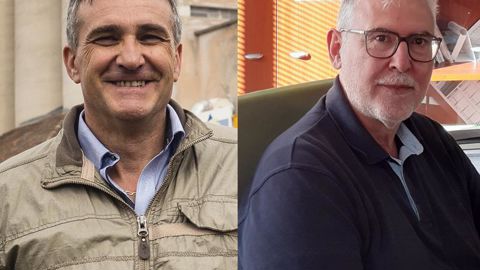 « La crise du Covid-19 a été un accélérateur dans cette prise de décision », observe Didier Marie, DG de GPS (à dr.). « Demain, nous voulons être plus forts sur l’ensemble des métiers de nos structures », assure Richard Sauvat, DG d’Alpesud (à g.).