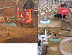 Ces trois outils développent une puissance allant de 5,5 à 14 ch et reposent sur un châssis muni de deux ou trois roues larges à chevrons. Ces trois outils développent une puissance allant de 5,5 à 14 ch et reposent sur un châssis muni de deux ou trois roues larges à chevrons.