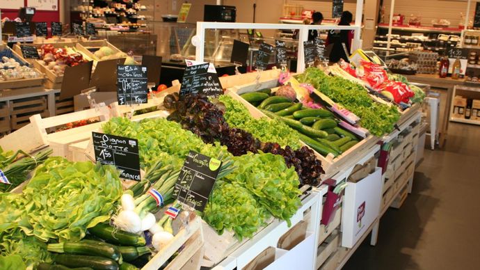 Le panier moyen des achats dans les magasins Prise Direct' est passé de 21 € en 2019 à 26,50 € cette année. © B. CAILLIEZ