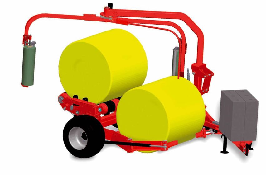 L'enrubanneuse Lely Attis PS 160 est destinée aux exploitations de taille moyenne ou grande ainsi qu'aux entrepreneurs.