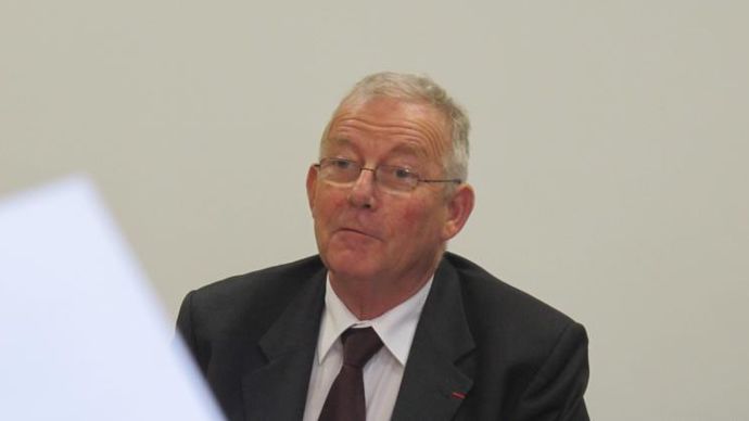 Hubert Grallet (ici en 2010) a été président de la Cal de 1995 à 2013 et de la FFCAT puis de Coop de France Métiers du grain de 2002 à 2013. © R. FOURREAUX