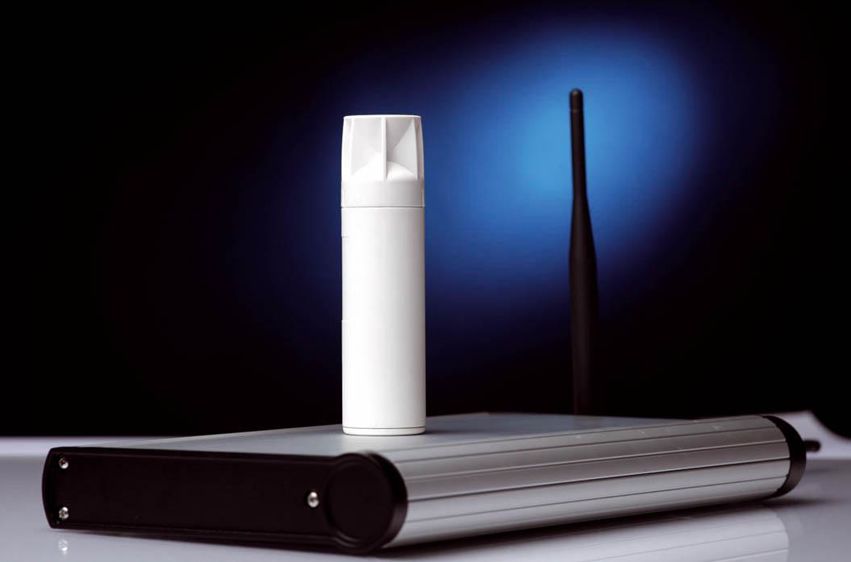 Le bolus mesure en continu le pH ruminal et transmet ces données à une station placée dans le bâtiment. Leur analyse permet d'alerter l'éleveur du risque acidose.