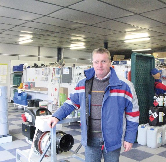 Bruno Hue, l'un des deux gérants.