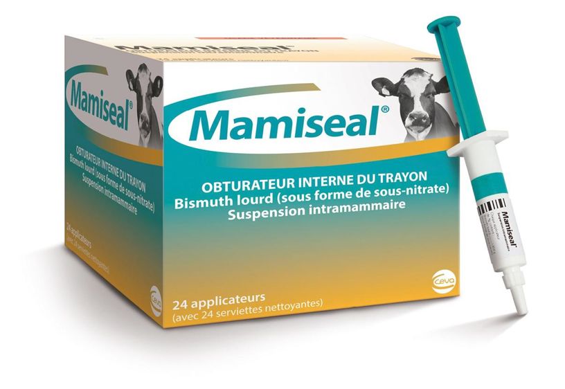 Mamiseal, copie conforme d'Orbeseal, sera proposé à un prix plus attractif pour inciter les éleveurs à davantage raisonner leur stratégie de tarissement.
