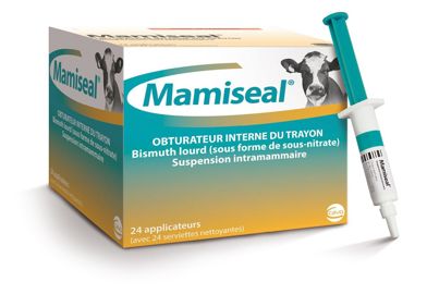 Mamiseal, copie conforme d'Orbeseal, sera proposé à un prix plus attractif pour inciter les éleveurs à davantage raisonner leur stratégie de tarissement.