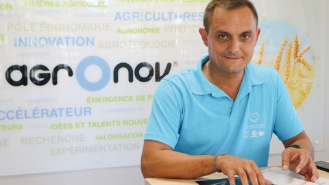 « Notre implication dans le technopôle AgrOnov est une véritable plus-value pour notre rôle de coopérative », souligne Frédéric Imbert, directeur d'AgrOnov et directeur scientifique de Dijon céréales.H. LAURANDEL